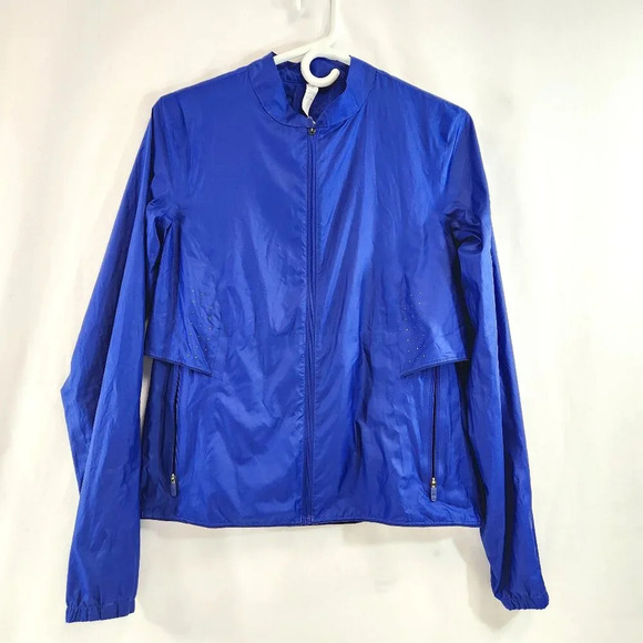 Lululemon Deep Inhale Jacket  Size 6 Tanzanite Blue - Picture 1 of 9